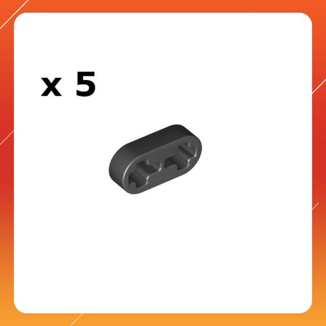 Đồ Chơi COMBO 5 Gạch 1x2 Với 2 Lỗ Trục NO.1255 - Phụ Kiện MOC Tương Thích 41677