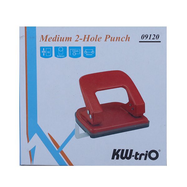 Đục Lỗ KW-TriO 912 (Đục 16 Tờ) Kích thước: 106 x 58 x 57mm,đục 2 lỗ, đục được tối đa 16 tờ giấy A4/1 lần