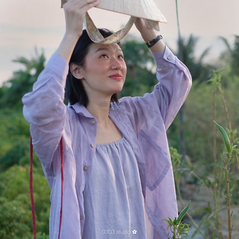 Áo khoác sơmi oversize - Thong Dong - 0303 studio ✿