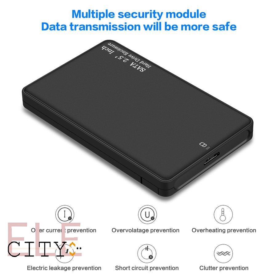 Hộp Đựng Ổ Cứng 2tb Hdd Sata Sang Usb 3.0 Ssd Hdd 2.5 Inch