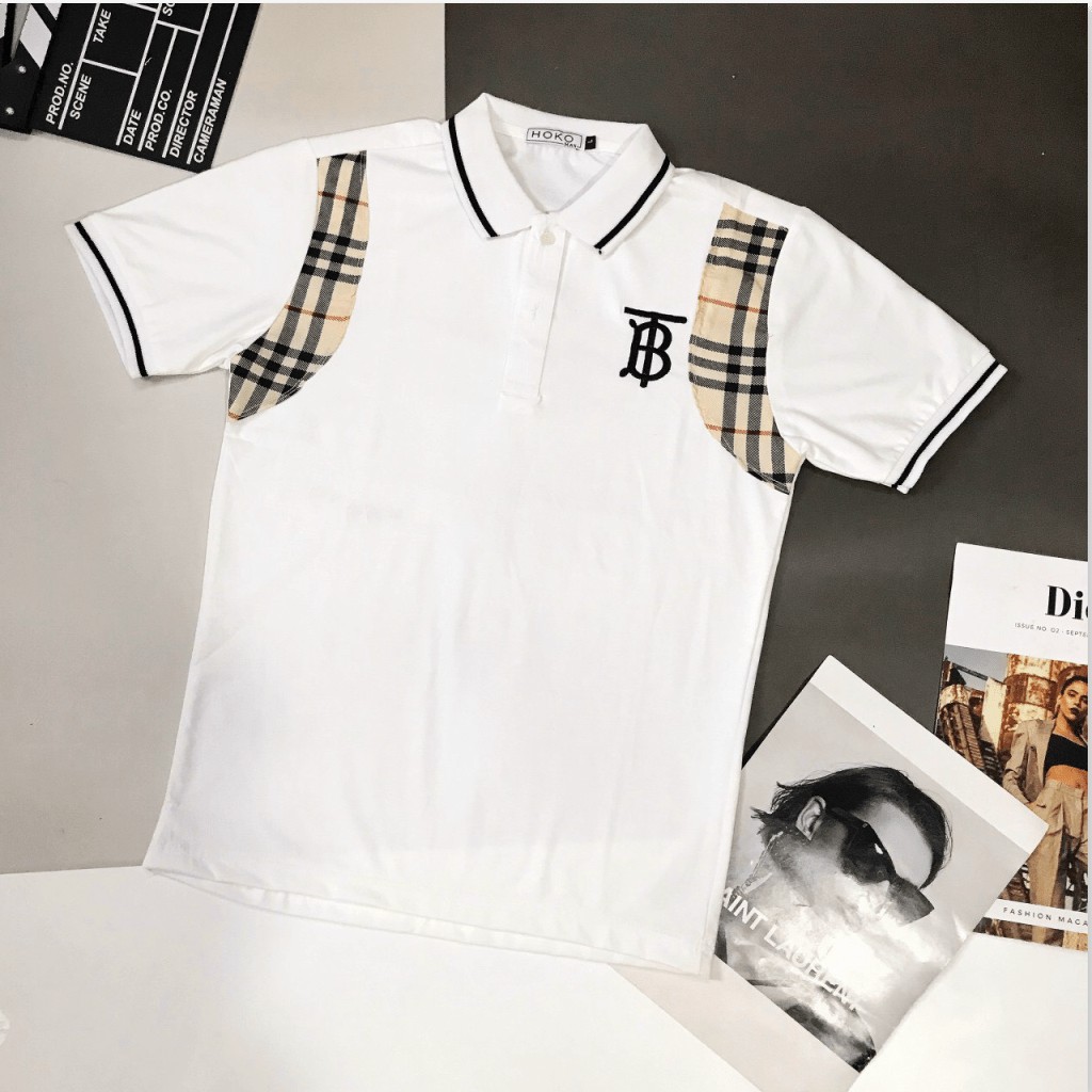 ÁO THUN NAM NGẮN TAY CỔ TRỤ ,  THỜI TRANG HÀN QUỐC CHO CÁC BẠN TRẺ HK