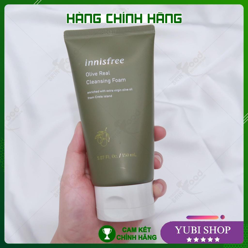 [HÀNG AUTH] SỮA RỬA MẶT INNISFREE OLIVE REAL CLEANSING FOAM 150 ML - HÀN QUỐC | BigBuy360 - bigbuy360.vn