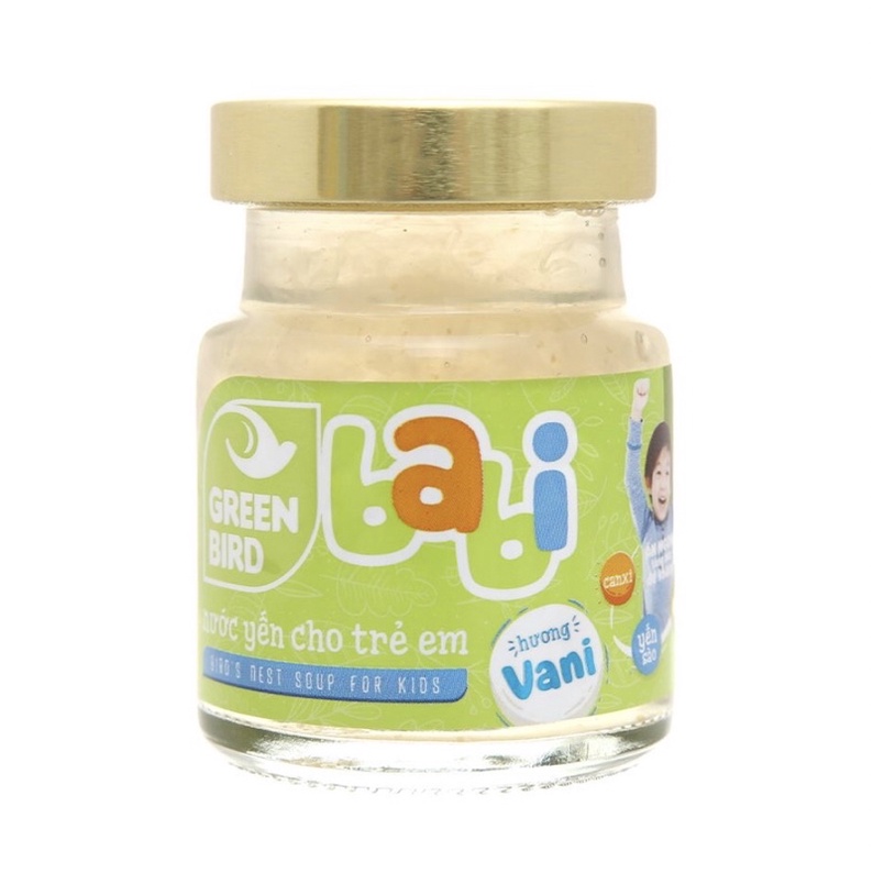 Lốc 4 hũ nước yến cho trẻ em Green Bird Babi 72g