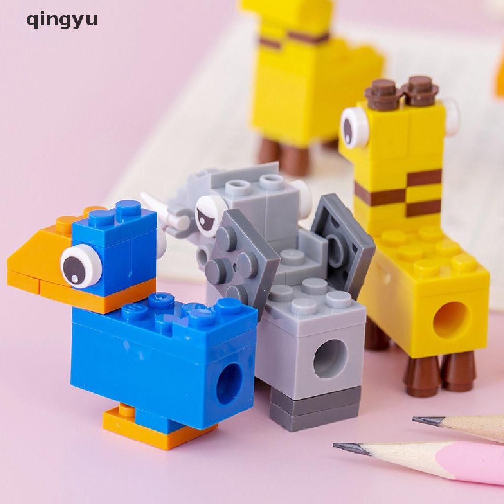 Đồ Chuốt Bút Chì Xếp Hình Hoạt Hình DIY Sáng Tạo Cho Học Sinh