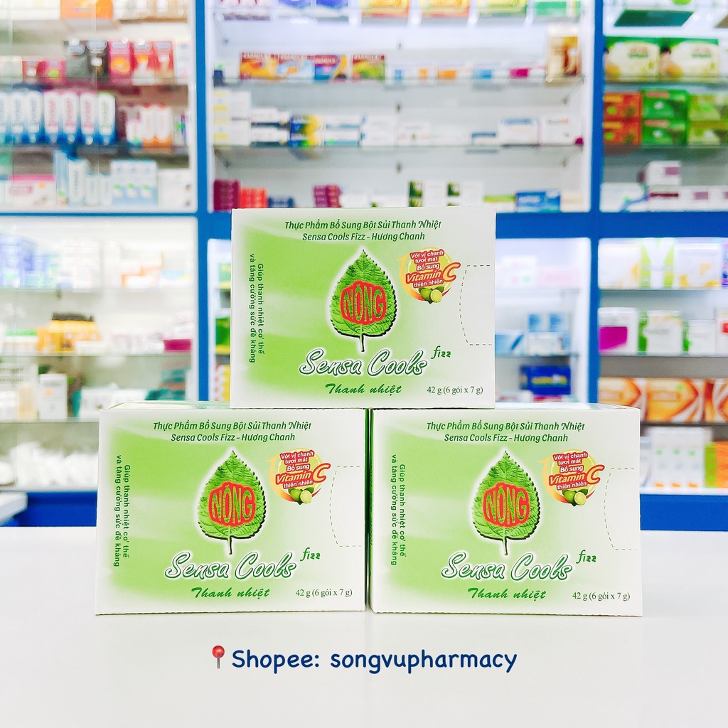 Bột sủi thanh nhiệt SENSA COOL