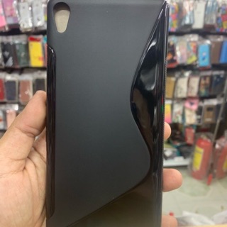 Ốp lưng Sony XA ultra, Sony C6 dẻo đen S