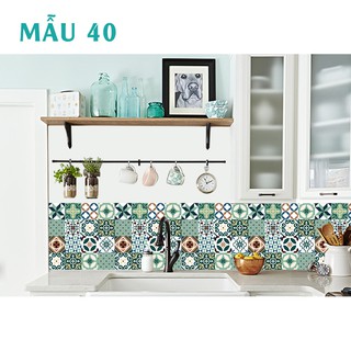 8 set (60x120cm) decal gạch bông trang trí nhà cửa