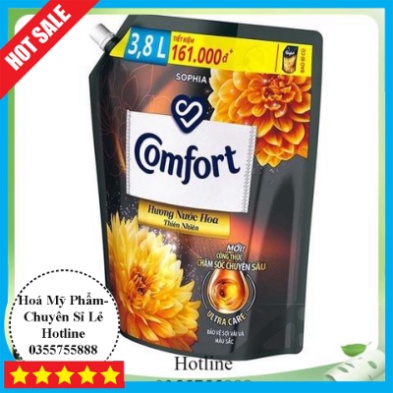 Hoả Tốc Nước Xả Vải Comfort Túi Bella/Sophia 3,2L/3.8L