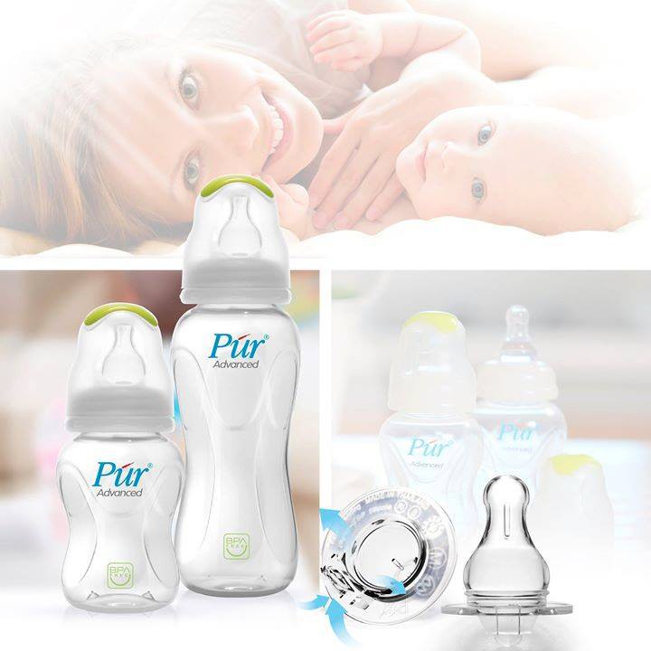 BÌNH SỮA CỔ THƯỜNG PUR ADVANCED 250ML