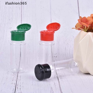 5Pc Plastic Spice Salt Pepper Shakers Seasoning Jar BBQ Condiment Vinegar Bottle VN