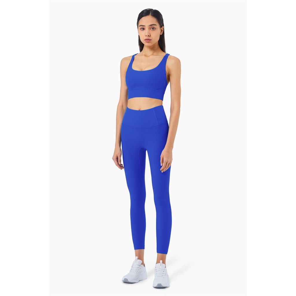 Set Áo Và Quần Tập Yoga Màu Sáng Thời Trang Cho Nữ