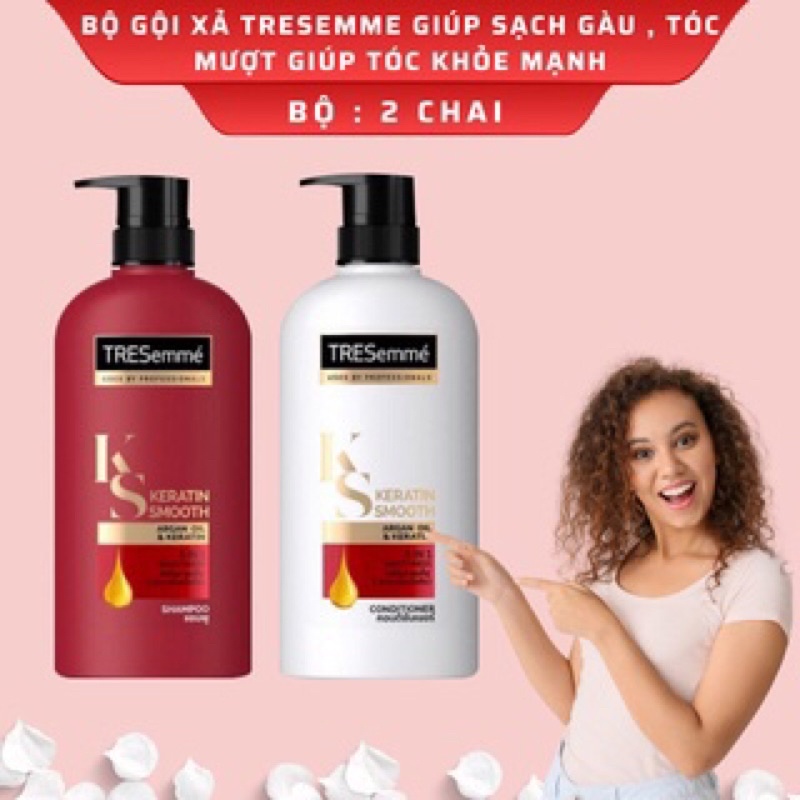Combo Dầu Gội & Xả TRESEMME THÁI LAN