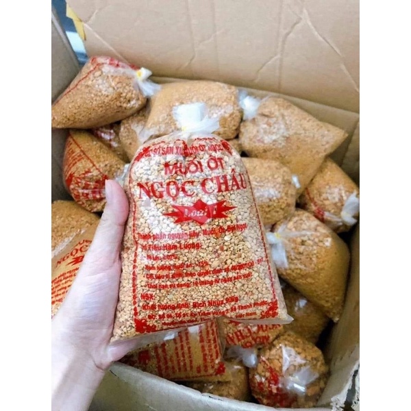 Muối Tôm / Muối Ớt Tây Ninh Loại 1 Túi 500Gram⚠️Lẻ = Sỉ ⚠️[FREE SHIP]TỪ ĐƠN 50K, [Loại Đặc Biệt] Hàng ngon nhà làm