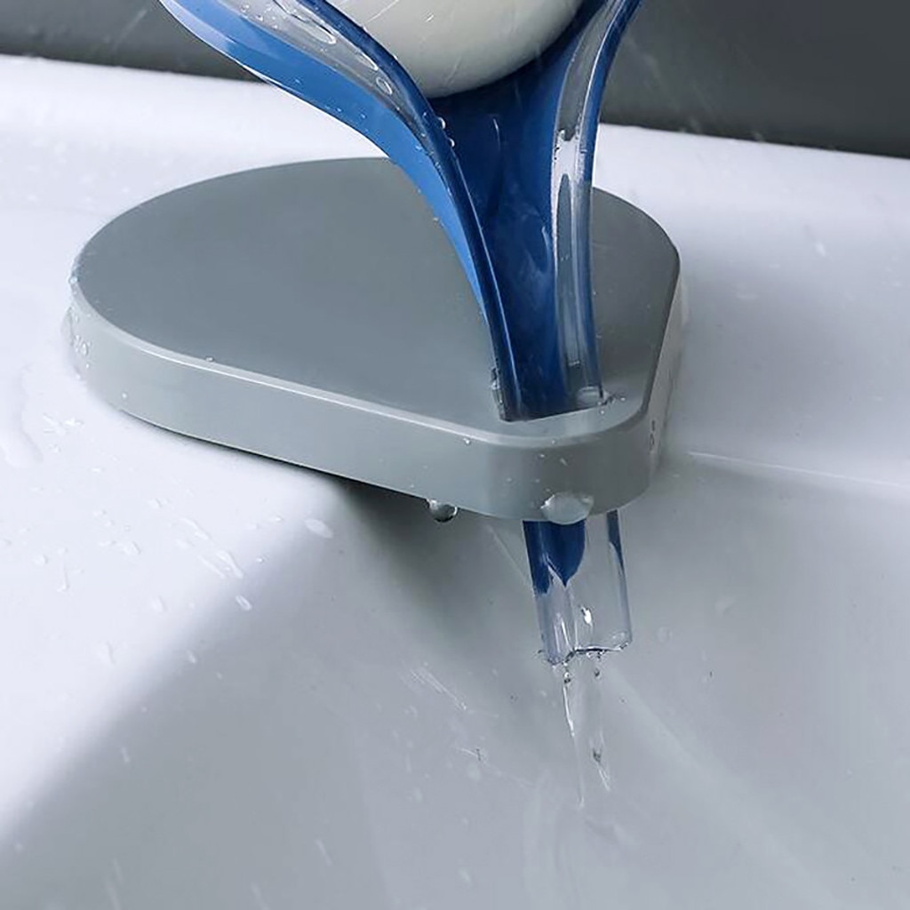 Khay hình chiếc lá đựng xà phòng sang trọng