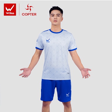 Bộ Quần Áo Bóng Đá Không Logo Wika Copter Thoáng Khí, Thoát Mồ Hôi Cực Tốt