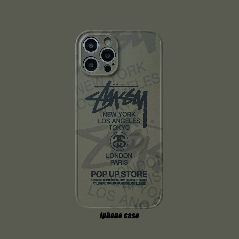 Ốp điện thoại TPU silicon mềm dẻo in hình Stussy cho iPhone 12 Pro Max/7/8 Plus/X/Xs/Xr/Xs Max/11/11Pro/11ProMax/Se2