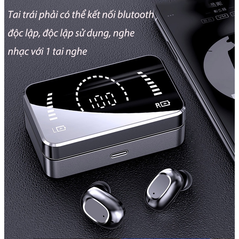 tai nghe  nhét tai Bluetooth không dây gaming Chống Ồn chơi game iphone ko dây cho IPhone Samsung xiaomi android #24