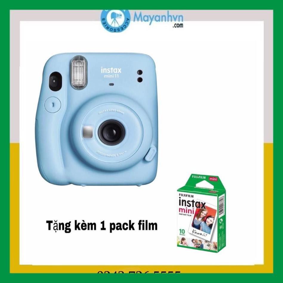 [ Outnet ] - Máy ảnh lấy ngay Fujifilm Instax mini 11 các màu + 1 pack film mini 10 kiểu - BH 24 tháng