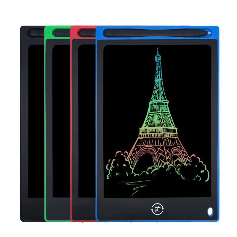 Bảng Viết Tự Xoá - Vẽ LCD - Điện Tử Thông Minh Cho Bé 8.5 inch đơn màu