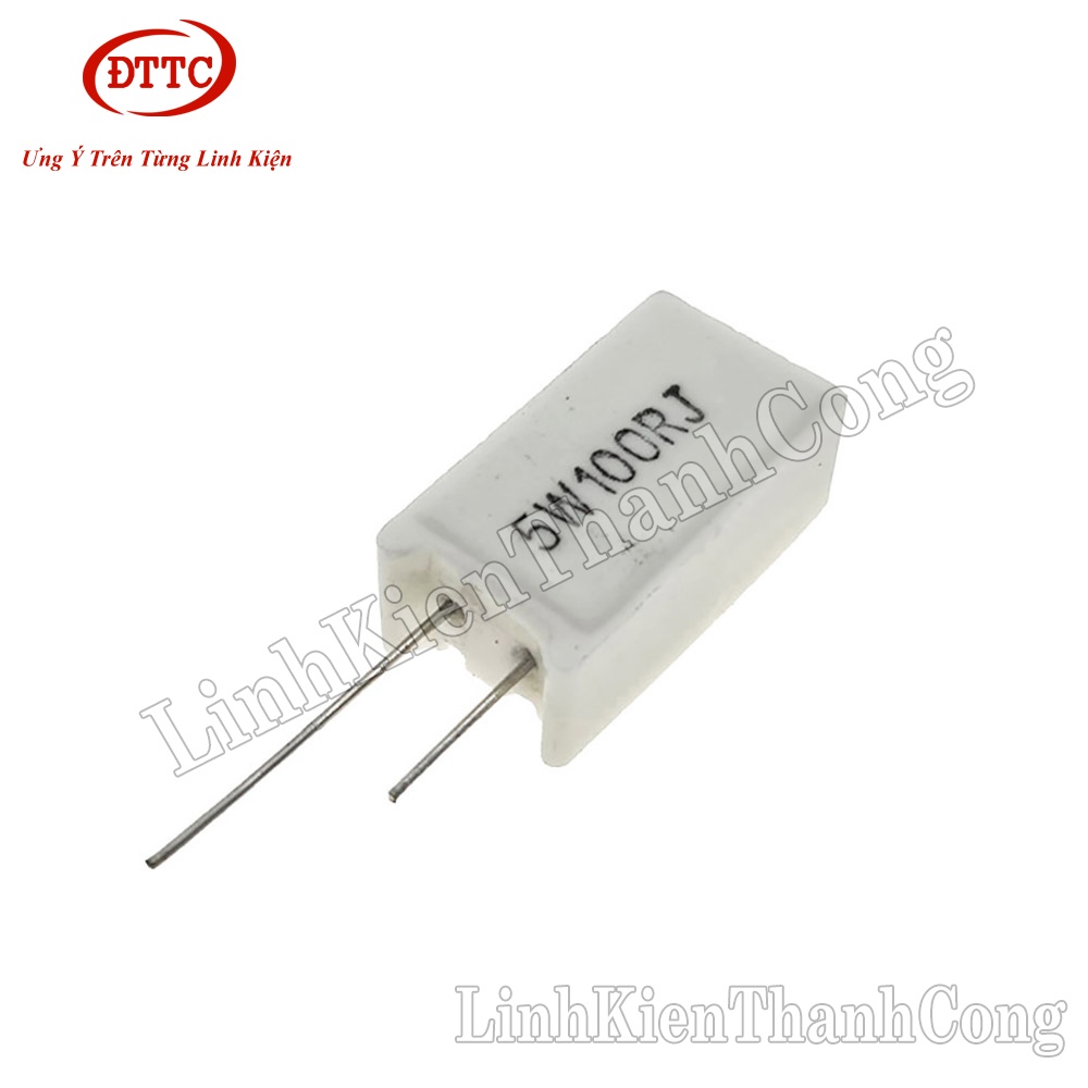 Điện trở sứ 5W loại đứng 0.22R 0.33R 0.47R 5W