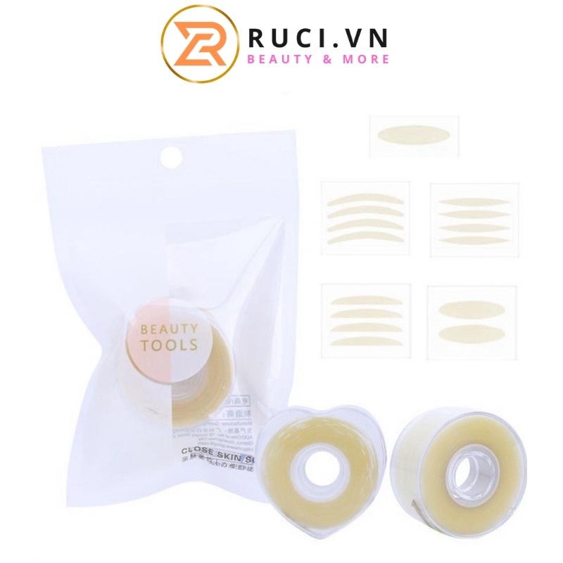 Miếng dán mí mắt LAMEILA vân lưới (sẵn keo) không lộ không cộm mắt màu da/nâu tự nhiên chuyên trang điểm S1DMM 13