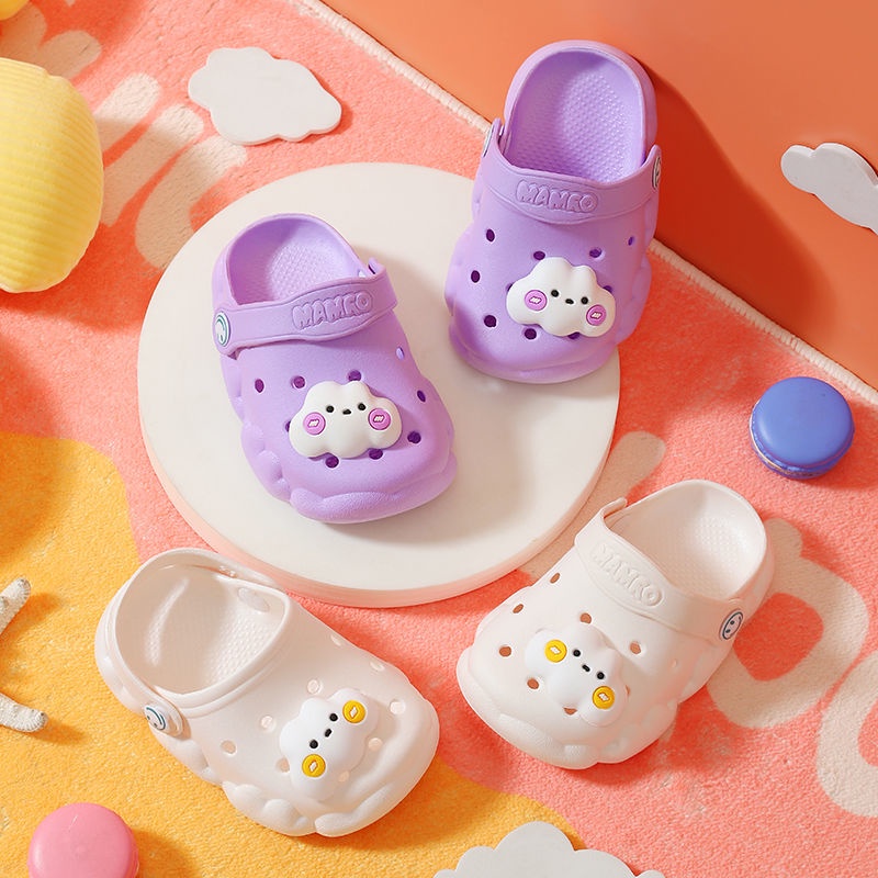 Oeggeo shop Giày Đế Bằng Đi Biển Ngoài Trời Cho Trẻ Em