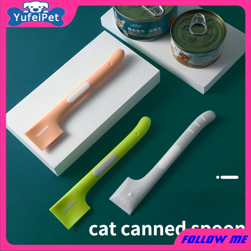 Muỗng Múc Thức Ăn Cho Thú Cưng Có Nắp Mở Tiện Dụng