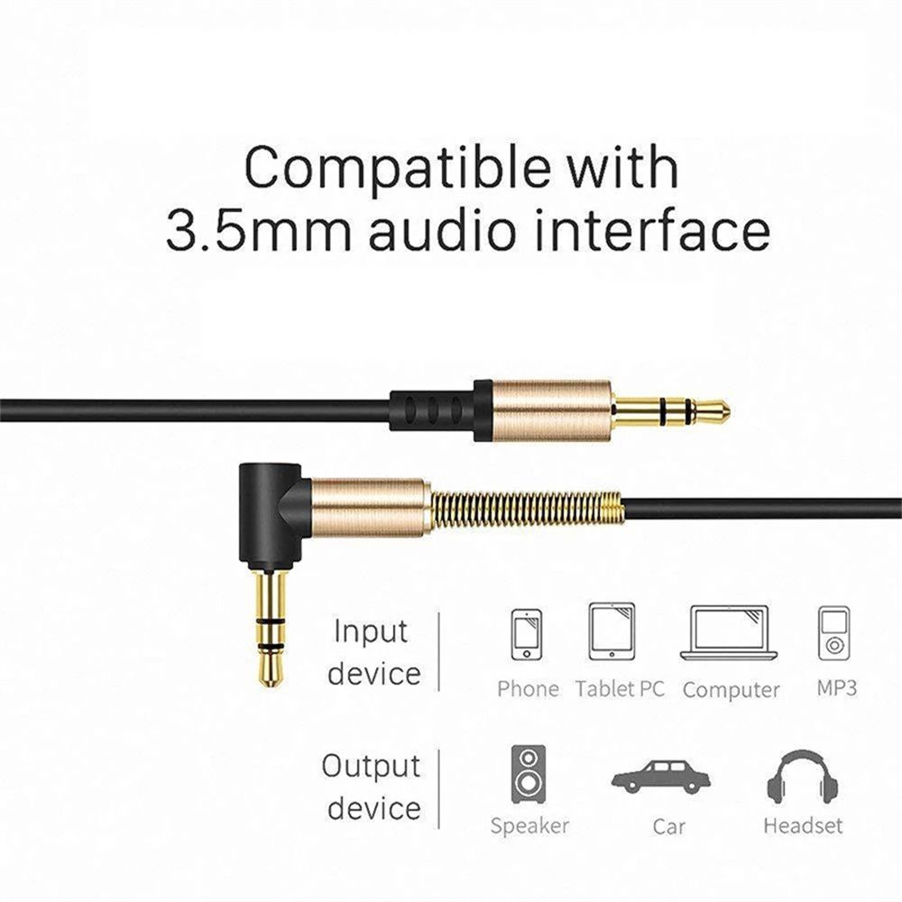 Cáp âm thanh Aux MP3 4 giắc cắm 3.5mm dành cho điện thoại di động