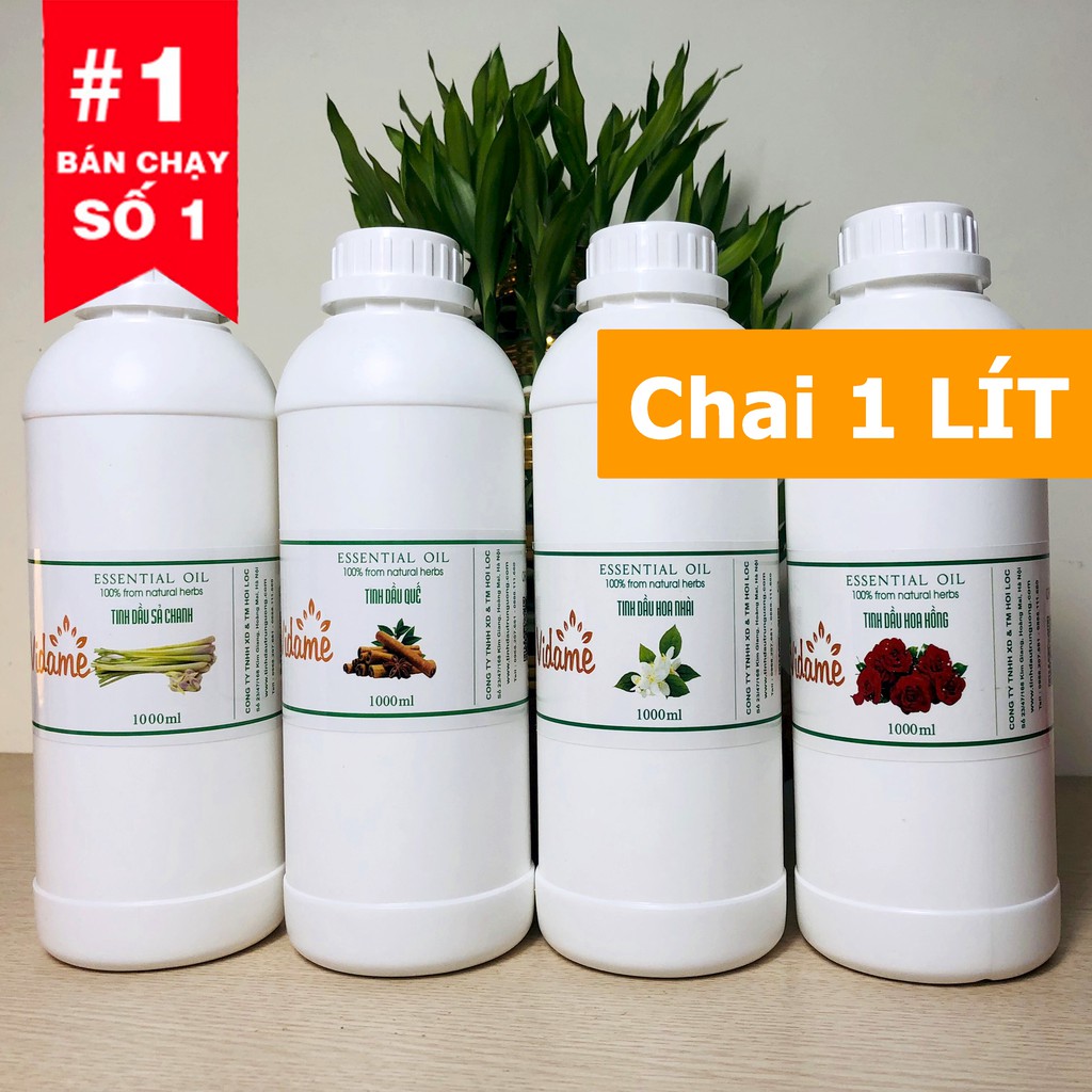 Tinh Dầu Thiên Nhiên Chai To 500g/1000g - Tự Chọn