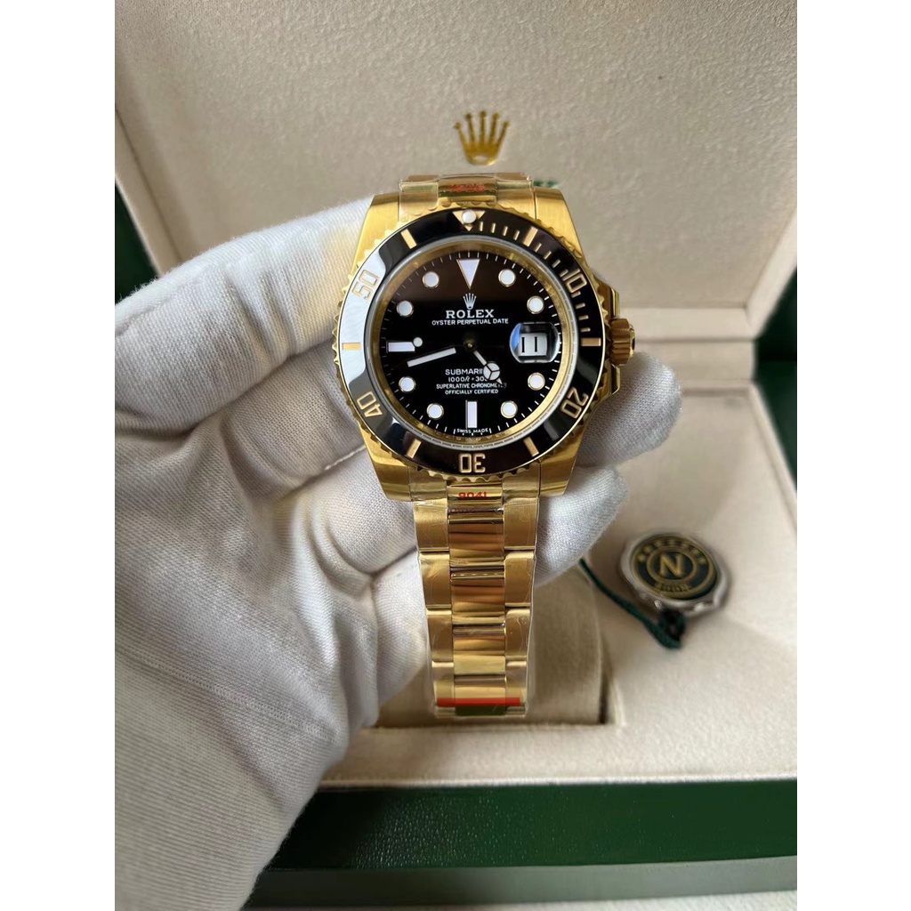 [Nhà máy N] Đồng hồ tự động Rolex Submariner 40mm Phiên bản cao cấp nhất Thụy Sĩ 3135 Movement Dây t