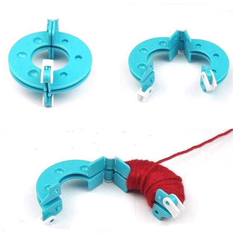 Bộ 8 Dụng Cụ Làm Quả Cầu Lông Xù / 4 Kích Cỡ Khác Nhau
