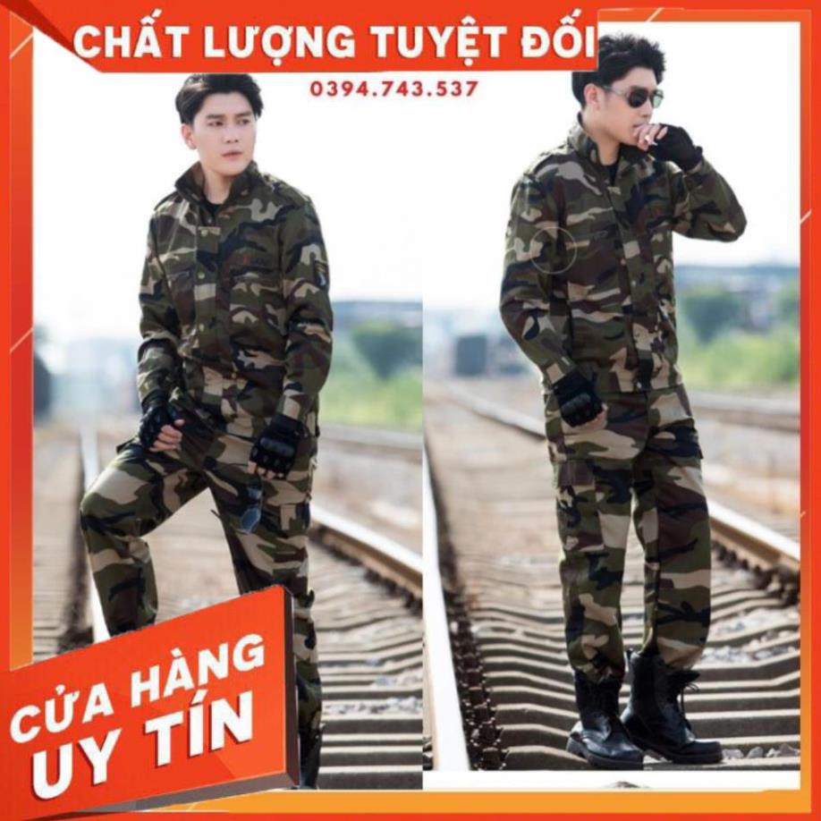 Bộ Quần Áo Kaki Túi Hộp Kiểu Lính US ARMY | BigBuy360 - bigbuy360.vn