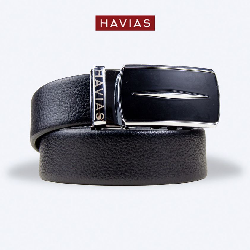 SPARK HAVIAS dây thắt lưng thời thượng da bò Nappa nhập khẩu 100%