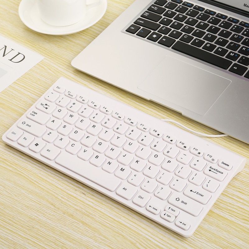 Bàn phím có dây bên ngoài Máy tính xách tay văn phòng để mini nhỏ cho Lenovo Asus Dell