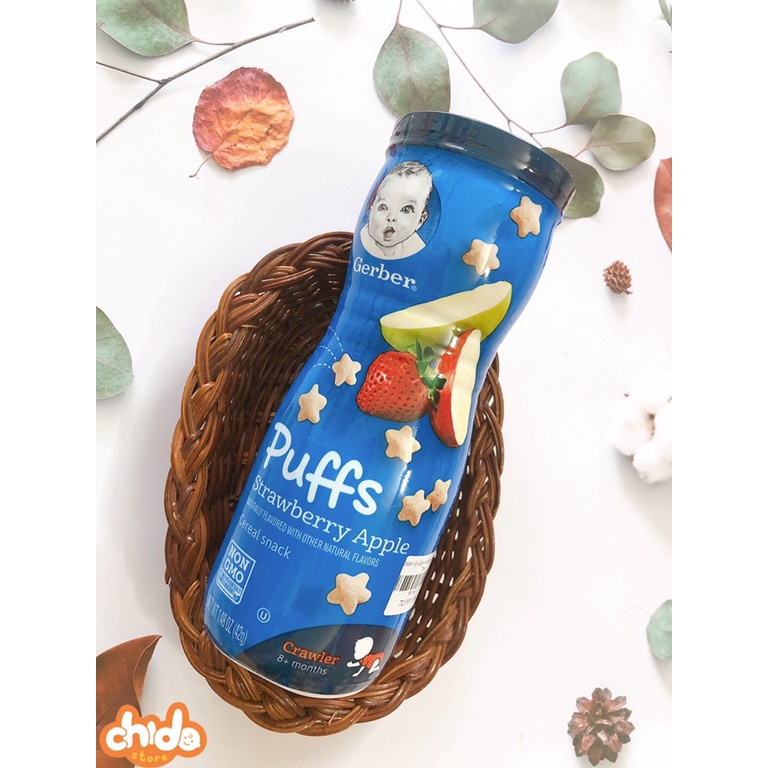 Bánh ăn dặm Gerber cao Mỹ