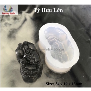 Khuôn epoxy Resin: Khuôn Silicon Tỳ Hưu Lớn