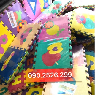 Thảm ghép hình ( 1 Bộ gồm 10 tấm )