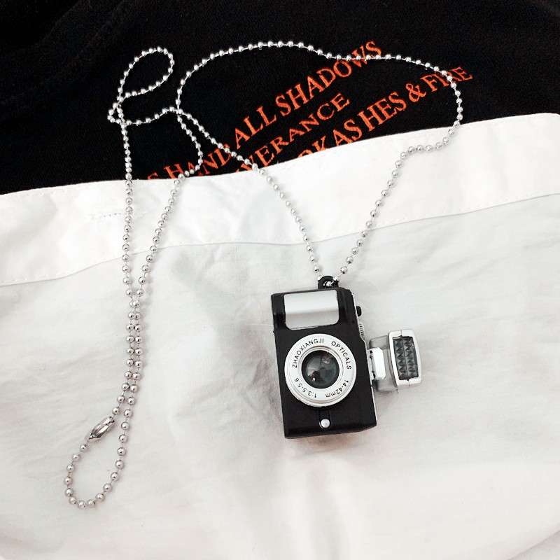 Vòng cổ Mặt Máy Ảnh SLR Phong Cách Hip Hop Thời Trang