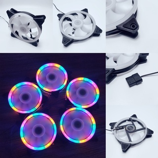 Quạt tản nhiệt, Quạt làm mát máy tính, Fan led, Fan case RGB, cắm trực tiếp không cần Hub
