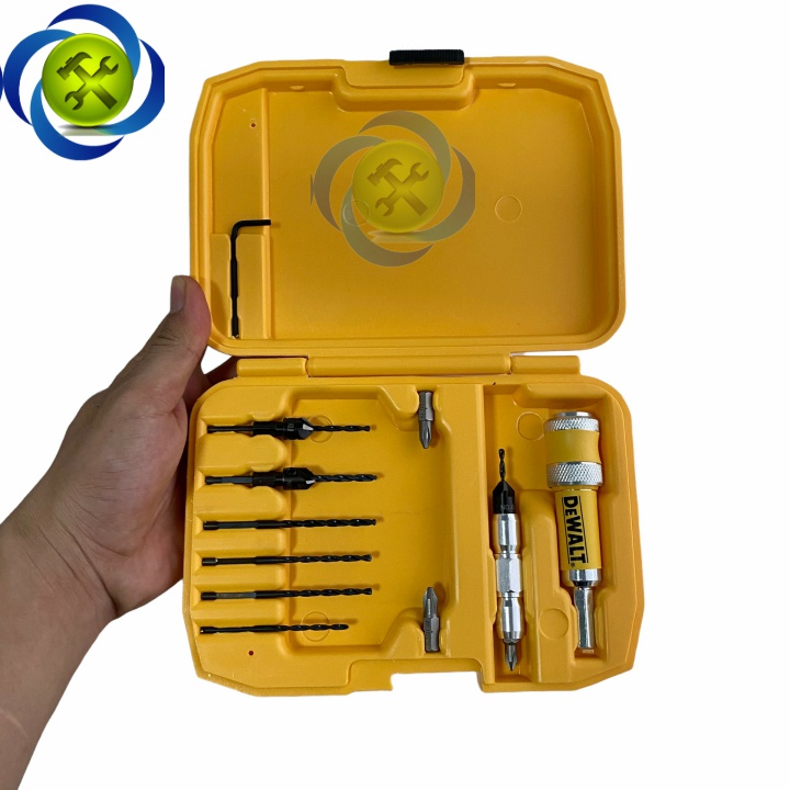 Bộ mũi khoan và đầu hít nam châm 12 chi tiết DeWalt DW2735P