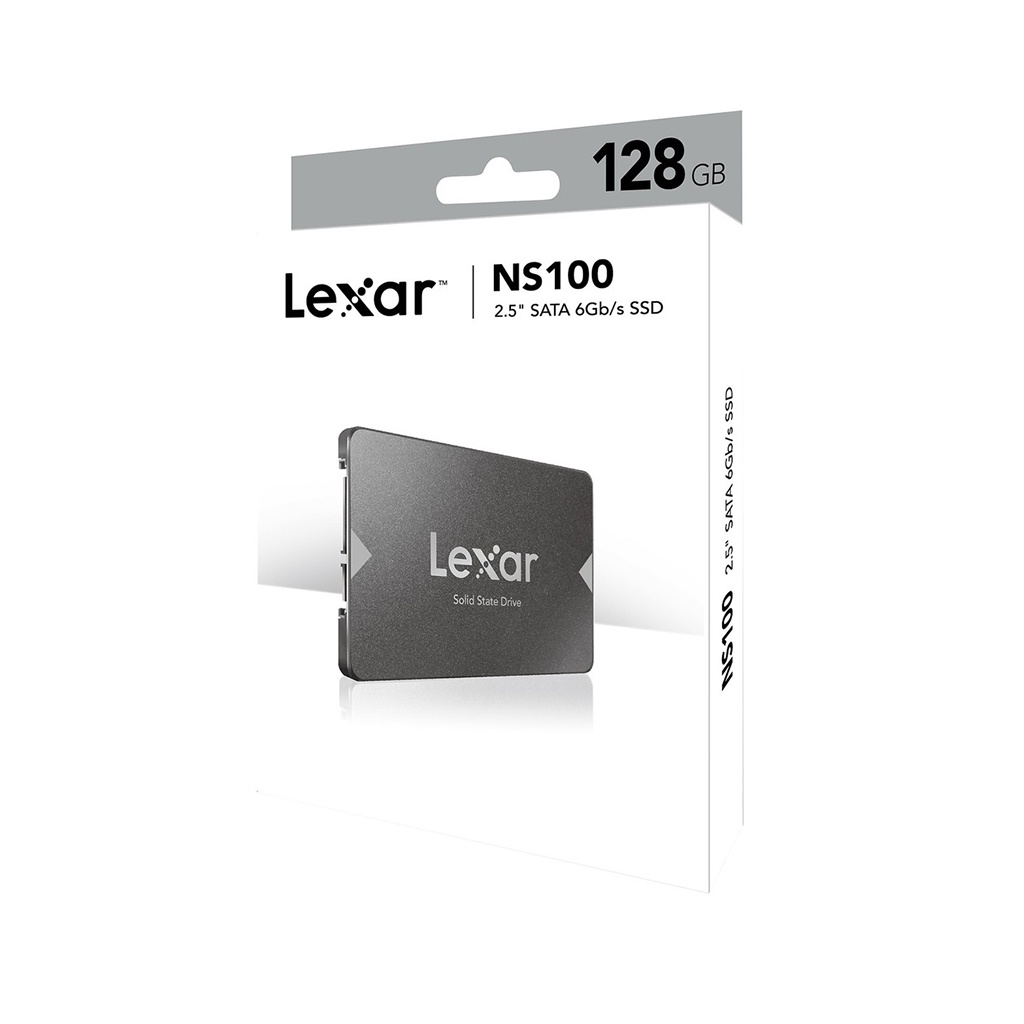 Ổ cứng máy tính laptop,Ổ cứng SSD Lexar  2.5’ NS100 128Gb,NQ100 240GB sata III đọc 520mb/s–Hàng chính hãng BH 36T
