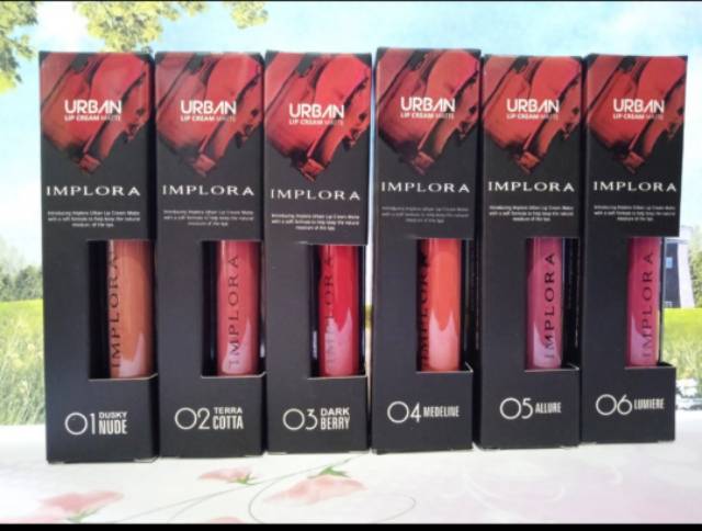 (hàng Mới Về) Son Môi Implora Chính Hãng Chất Lượng Cao | BigBuy360 - bigbuy360.vn