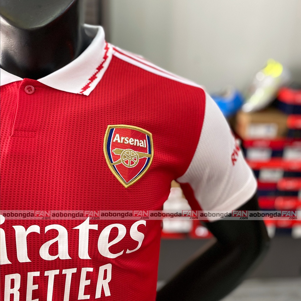 Bộ Quần Áo Bóng Đá Arsenal Đỏ Sân Nhà 23/24 Hàng Thái