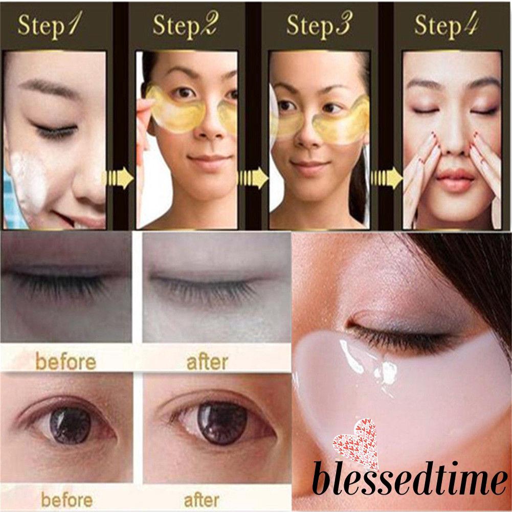 (Hàng Mới Về) Mặt Nạ Mắt Collagen Chống Nếp Nhăn Và Quầng Thâm | BigBuy360 - bigbuy360.vn