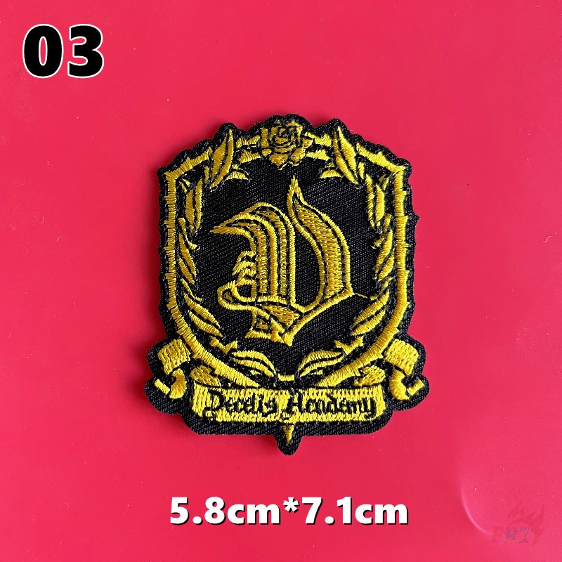 ☸ Enhypen - Miếng Vá Sắt Học Viện Decelis ☸ 1 Miếng Dán Ủi Lên Quần Áo Hình Huy Hiệu