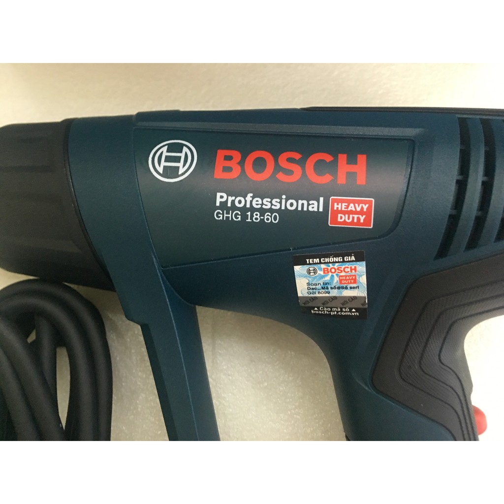 Máy thổi hơi nóng Bosch GHG 18-60