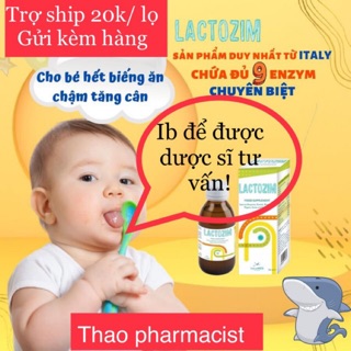 Lactozim - Dành cho trẻ biếng ăn, chậm tăng cân