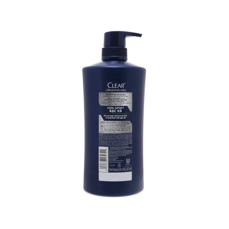 Dầu gội Clear men 900g