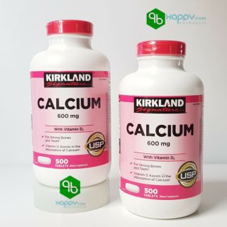 💊💊 Viên Uống Bổ Sung Canxi 600mg, Vitamin D3 Kirkland , Mỹ 💊💊