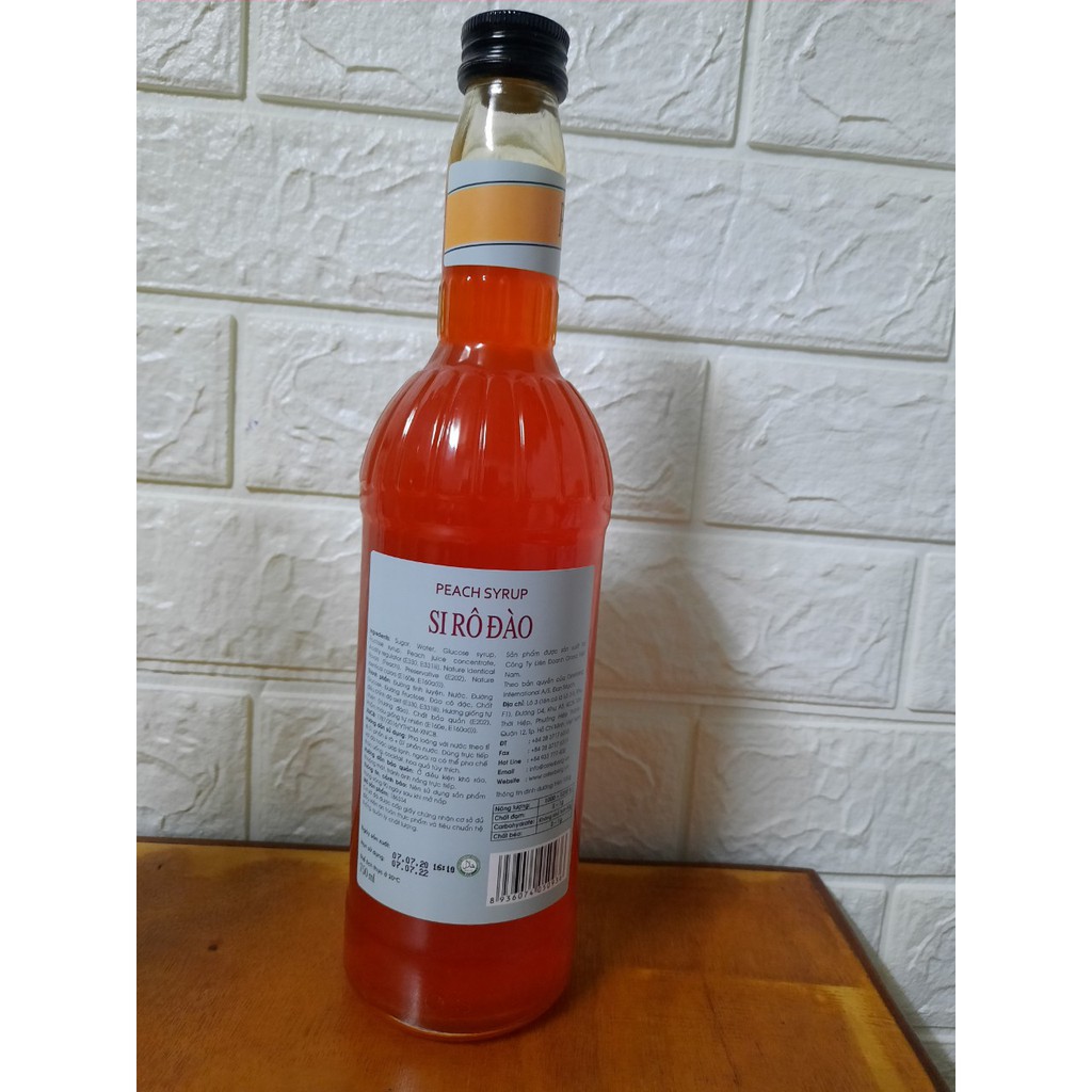 Siro Osterberg Đào 750ml
